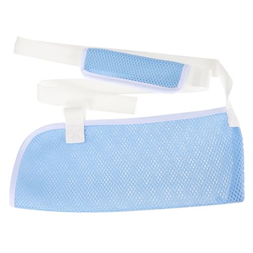 KICHOUSE Children's Arm Sling Shoulder Immobilizer Sling Right Arm Sling Arm Support Arm Sling for Arm Sling for Elbow Injury Elbow Sling Shoulder Sling Immobilizer Sky-Blue Net