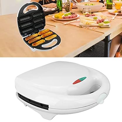 Hotdog-Waffeleisen, 750 W, Waffel-Corn-Dog-Maschine, Französische Muffin-Hot-Dog-Maschine, Antihaftbeschichtete Corn-Dog-Maschine (EU-Stecker 220–240 V) – Bild 5