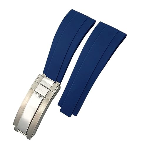 Bracelet Rolex Submariner étanche en silicone de 20 mm pour la plongée et le sport