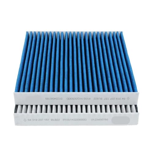 Filtre à air d'habitacle de rechange pour la maintenance technique de BMW X3 et X4