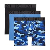 2(X)IST Men's Sport MESH Boxer Briefs 3 Pack Six Inch Inseam Breathable Underwear (as1, alpha, m, re