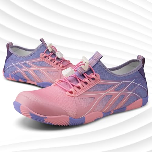 Image of ATHMILE Water Shoes for Men Women River Swim Beach Pool Adult Quick Dry