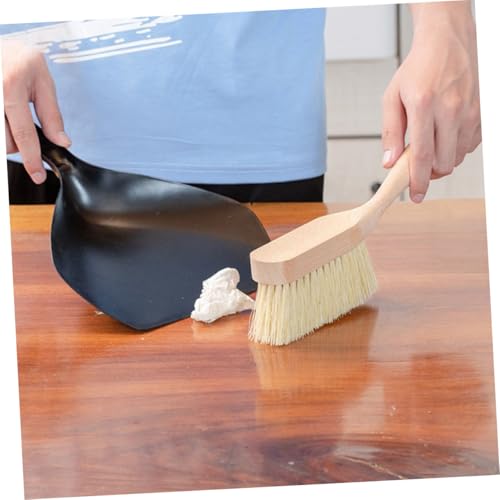 Anneome Mini Haushaltsbesen Set aus Robustem Langlebiges Kehrschaufel und Besen Kompakt für Büro und Zuhause Feine Verarbeitung Leicht zu Reinigen und Vielseitig Einsetzbar – Bild 4