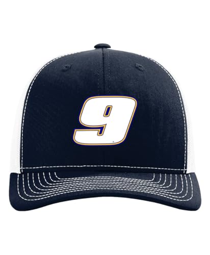 Hendrick Motorsports Chase Elliott #9 Snapback Hat Amazon Exclusive Adjustable Driver Cap Navy