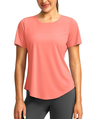 G Gradual Women'S Short Sleeve Workout Shirts Breathable Upf 50+ Sun Protection T-Shirts Quick Dry Gym Running Hiking Tops cover