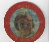 Joe Montana 7 - Eleven Slurpee Series Star Sports Coins: - 1984 7-Eleven Slurpee Collectible Football Coins (49ers)