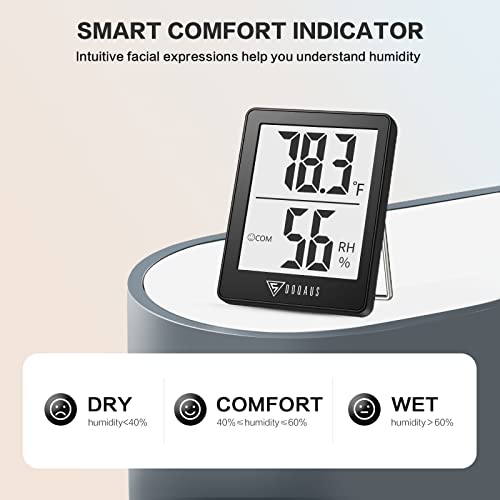 Doqaus 655 Digital Hygrometer Indoor Thermometer 3 Pack, Room Thermometer thumb #3