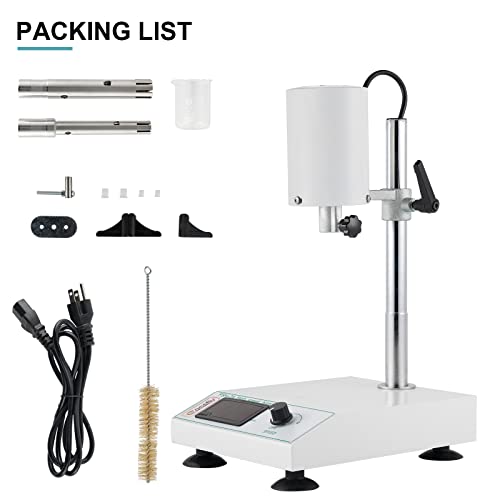 Consfly FBA-AHQ-92 High Speed Homogenizer Lab Homogenizer Emulsifier Disperser 5 thumb #5