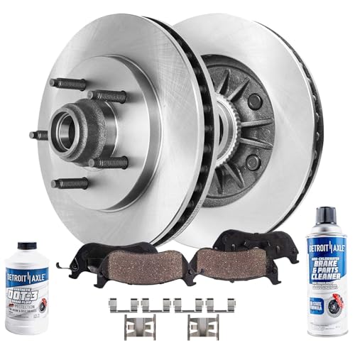 Image of Detroit Axle - [2WD] Front Brake Kit for 2000-2003 Ford F-150