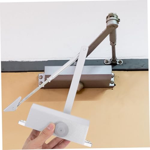 Cierrapuertas hidráulico Zerodeko de aleación de aluminio resistente para uso continuo 6