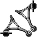 Detroit Axle - 8pc Front End Suspension Kit for 2003-2014 Volvo XC90, 2 Lower Control Arms 2 Ball Joints Front & Rear 4 Sway Bars Replacement 2004 2005 2006 2007 2008 2009 2010 2011 2012 2013 XC90