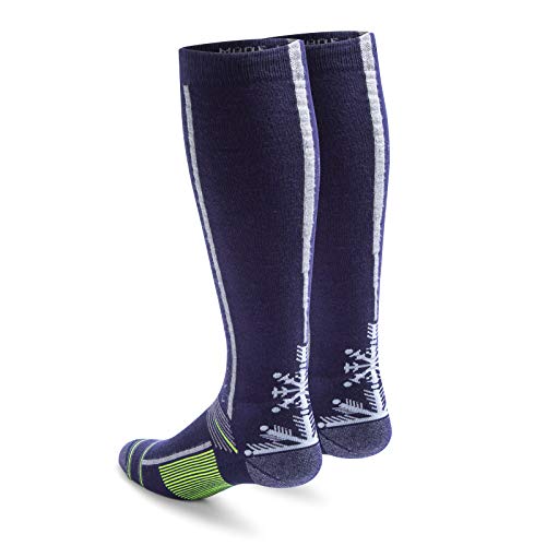 FoxRiver Men's/Unisex Ski Socks | Zermatt | Over the Calf | Premium Merino Wool, Cashmere, and Silk Blend2
