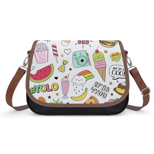 Sac à main pour femmes joli motif mignon le cadeau parfait en sacoche bandoulière