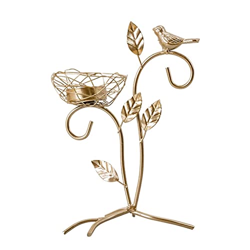 Bougeoirs votifs dorés TUSUOD pour bougie de table et de dîner - 2