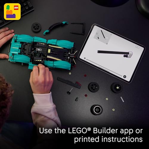 Image of LEGO Technic Aston Martin Valkyrie Toy Car - Kids Model Kit Toy for Boys and Girls, Ages 9+ - Vehicle Building Set for Pretend Play & STEM Learning - Sports Car Gift Idea for Birthdays - 42208