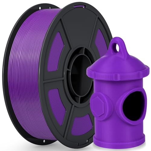 Image of iSANMATE ASA Filament 1.75mm Purple 1KG, UV & Weather Resistant 3D Printer Filament Perfect for Outdoor Functional Parts, Dimensional Accuracy + /- 0.02mm, 1kg Spool (2.2lbs)