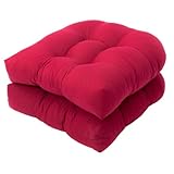 Coussin d'assise en osier : matériau à mémoire de forme, confortable et indéformable, épouse parfaitement les hanches, idéal pour le mobilier de jardin