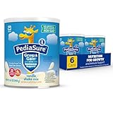 PediaSure Grow & Gain Non-GMO Shake Mix Powder, Nutritional Shake For Kids, With Protein, DHA, Antioxidants, and Vitamins & Minerals, Vanilla, 14.1 oz, 6-Count