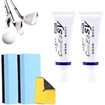 Golf Club Scratch Remover, Golf Club Scratch Remover, Instant Golf Club Scratch Remover with Sponge, Effectively Remove Scratches from Golf Clubs 2Set