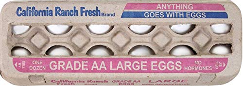 California Ranch Fresh Large Grade AA Eggs, 12 ct