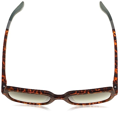 TOMS Women's Square Sunglasses, Matte Blonde Tortoise, 56-20-1484