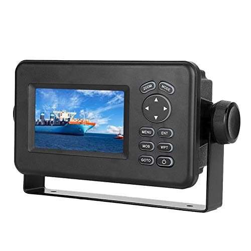 Acouto Marine GPS Navigator, 4.3 Inch LCD Combo Marine GPS Navigator Multi-Display Screen Transceiver LCD Transceiver