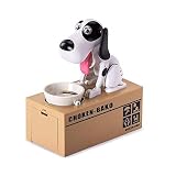 ▼ 【Creative Toys 】Dogs Coin Bank no solo es una caja para ahorrar dinero, sino también una decoración linda y novedosa para las mesas del hogar y la oficina. Perfecto para niños y adultos.