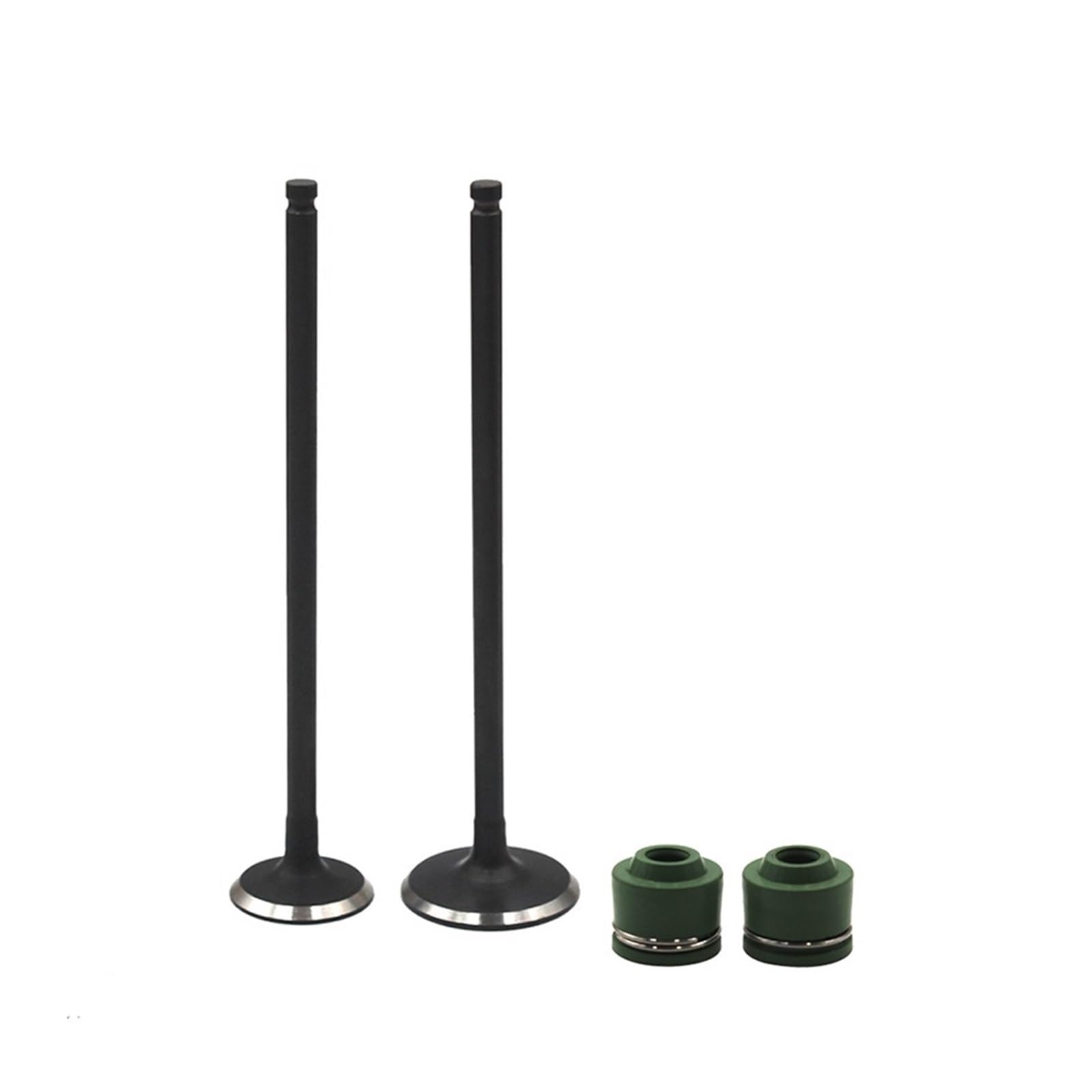 Compatibile con Lo Stelo della valvola del Motore di aspirazione e Scarico ZZR400 ZX500 ZZ-R500 con paraolio