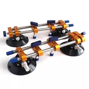 ZALIX Aanrecht Splicing Zuignap, Handheld Keramische Tegel Aanrecht Naadloze Splicing Apparaat, Vacuüm Nivellering Marmer Splicing Spanner,A