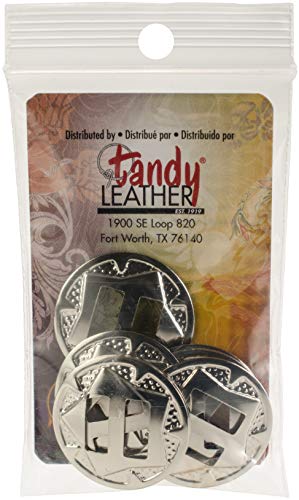 Tandy Leather Star Conchos 1
