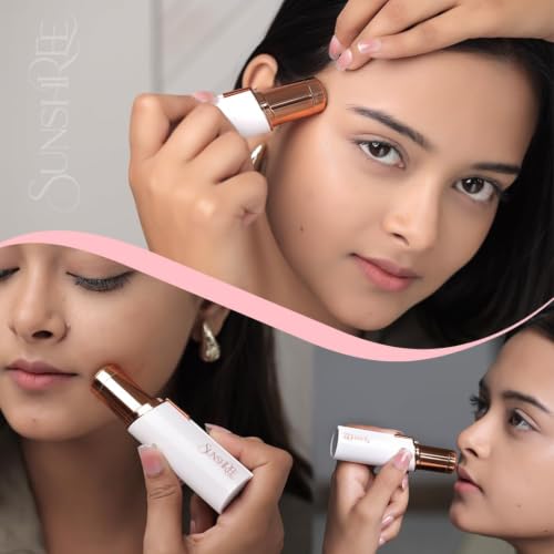 Image of Facial Hair Removal Machine for Women | Face Hair Remover for Women | Electric Facial | Face Trimmer for Facial Hair | Eyebrow Trimmer & Upper Lip Hair Remover | Facial Removal Device for Smooth Skin