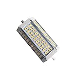 Yongjiadian High Power 35w R7S led Light 135mm SMD5730 Light Bulb with Fan J1135 R7S Replace 300w Halogen Light AC90-265V (Color : Warm White)