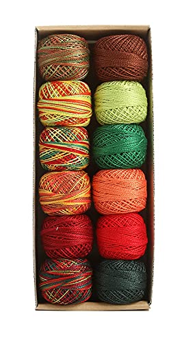 Image of Valdani Pearl Cotton Sz 8 | Accents 1 - Joy to The World | 74 Yds /Ball