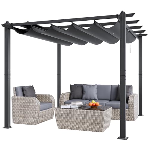 VEVOR Retractable 10'x10'