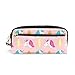 Produktbild für Student Boy Girl Einhorn Pink Pen Briefpapier Tasche Birds Pouch Geldbörse Kosmetische Make-up Tasche Pencil Case Reißverschluss