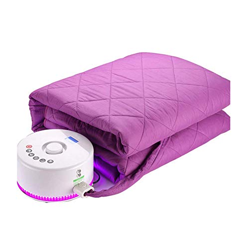 Manta eléctrica, Manta térmica para circulación de Agua de plomería de sofá, Control de Temperatura Constante de 10-55 ℃, Pantalla de luz LED, Apagado automático de Tiempo, colchón de protección