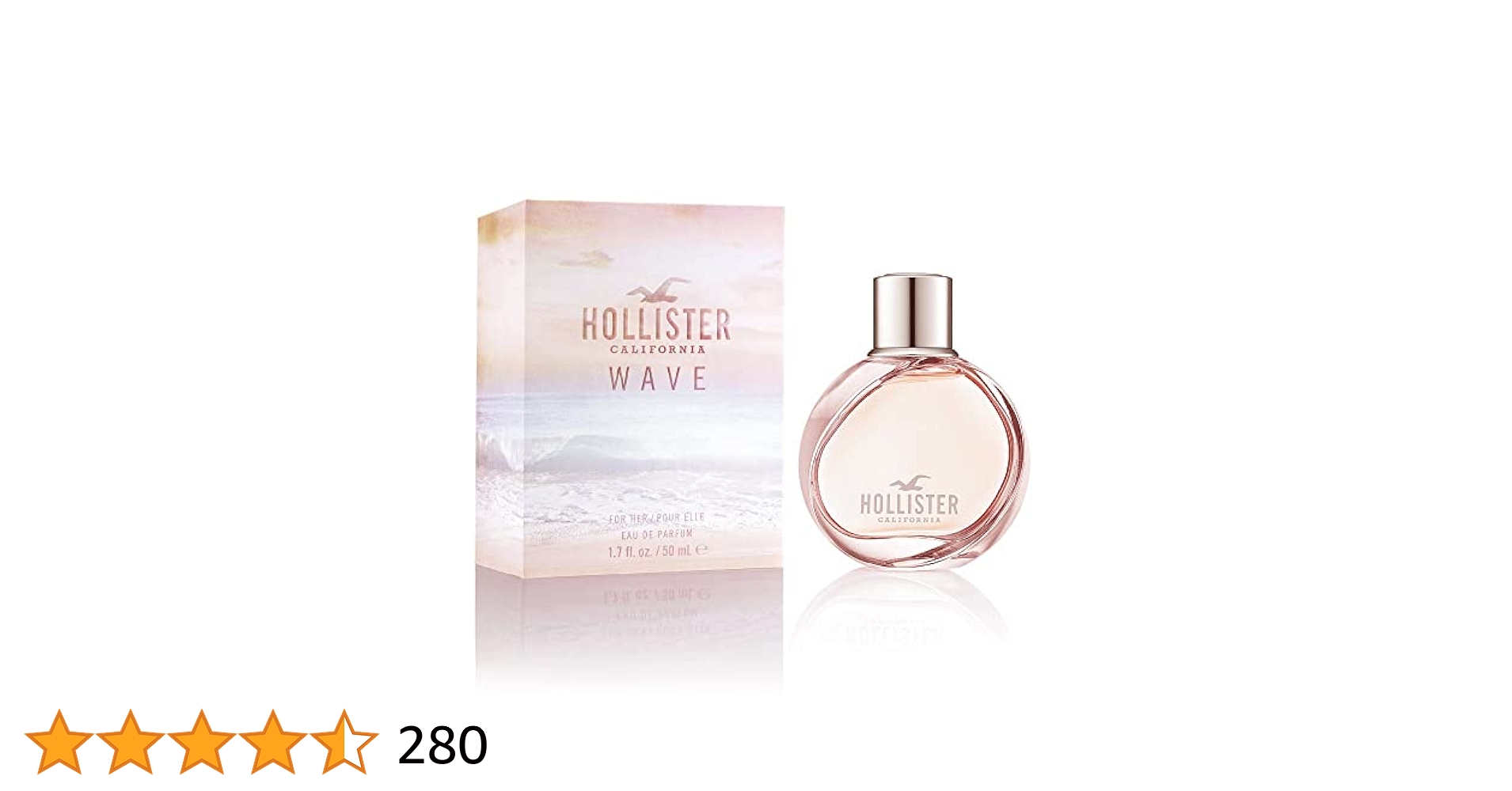 ホリスター・カンパニー Hollister WAVE 50mL 女性用香水 Hollister Wave EDP Spray for Women, 1.7 oz, Tropical Floral
