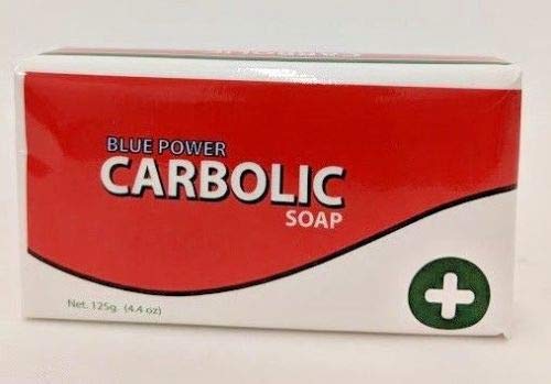 Blue Power Carbolic Soap 4.4 Ounce (Pack of 4)