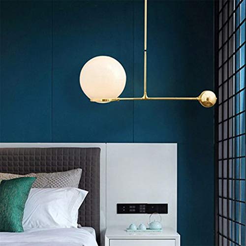 Yang1Mn Modern Personality Minimalist Line Glass Metal Dining Room Living Room Chandelier Size 60Cm60Cm Lamps And Lanterns Living Room Dining Room Villa Bedroom Study Hotel Warm Light #TOP14