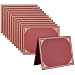 12-Pack Certificate Holder - Diploma Cover, Document Cover for Letter-Sized Award Certificates, Red, Gold Foil, 11.2 x 8.8 inches