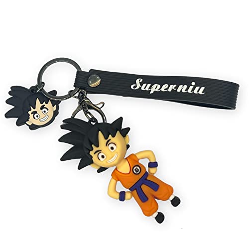 Image of AUGEN DBZ 3 Action Figure Keychain Limited Edition for Car, Decoration, Cake, Office Desk & Study Table (Pack of 1)