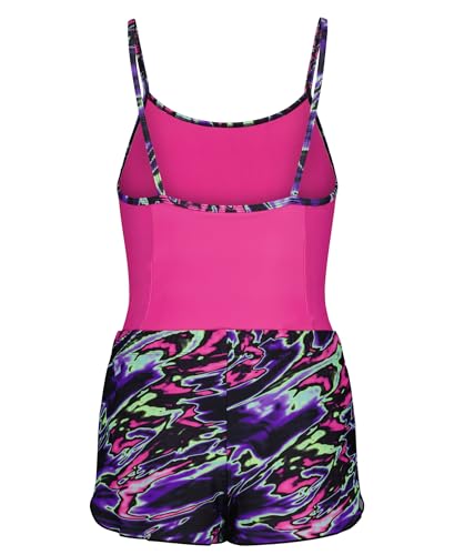 Image of Under Armour Girls' One Piece Swimsuit, UPF 50+ Sun Protection, Quick Drying Bathing Suit