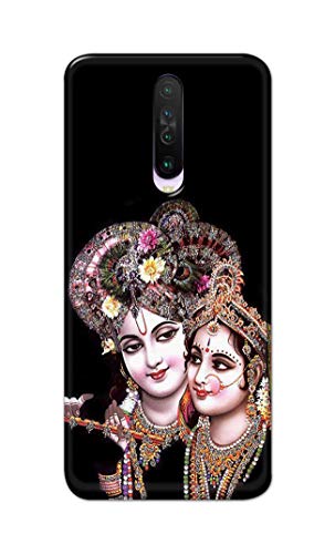 Image of PRINTFIDAA� Printed Hard Back Cover Case for Mi Poco X2 Back Cover (Radha Krishna) -2808