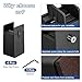 uxcell 4 inch Bed Risers with Adjustable Screw Clamp, 4Pcs Furniture Risers for Bed, Desk, Sofa, Table, Fit for Furniture Thickness 0.39-1.96