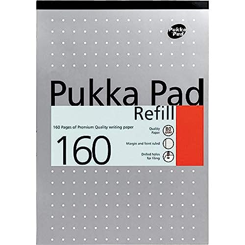 Pukka Pad Headbound A4 Plain Refill Pad Refpln (Pack Of 6)