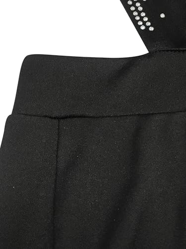 Conjunto dos piezas con flecos móviles y mono interior Aislor para ropa de baile 3