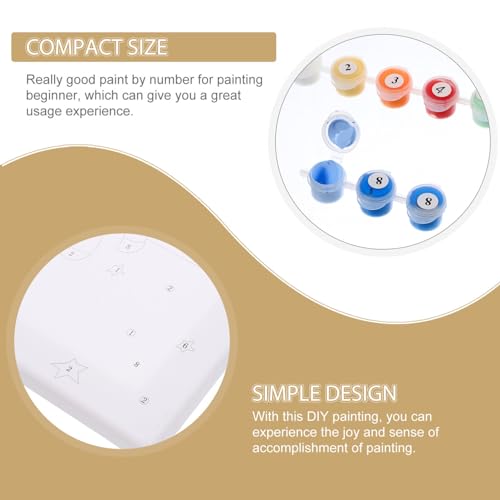 Pintura por números para niños juego didáctico para mejorar la habilidad manual en casa 7