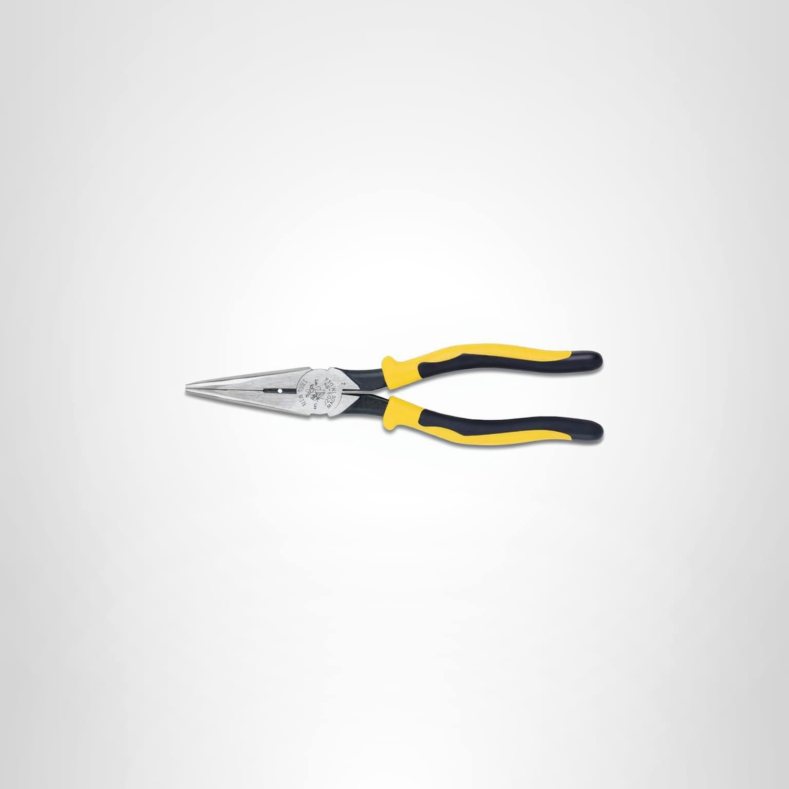 Klein Tools J203-8N Long Nose Side-Cutter Stripping Pliers