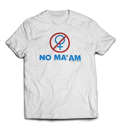 Stab & wound Al Bundy NO MA'AM Tshirt White