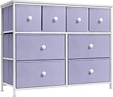 Sorbus Fabric Dresser for Kids Bedroom - Chest of 8 Drawers, Storage Tower, Clothing Organizer, for...